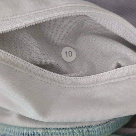 Lululemon Athetica Women's Green Orange Athletic Running Short's 10 - Picture 3 of 5